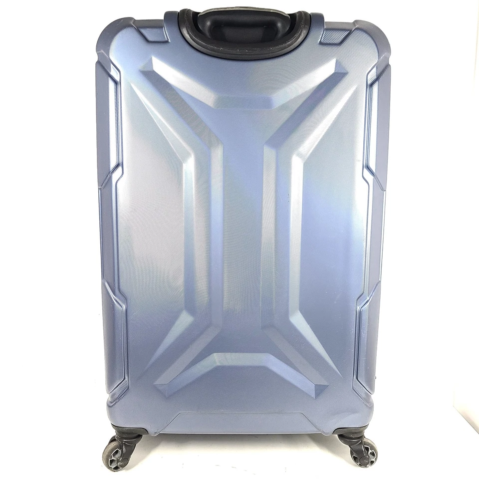 American Tourister 28 英寸 Cargo Max 硬边万向轮行李箱可扩展蓝蓝色 — 第 4/4 张图片