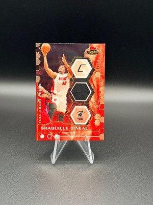 SHAQUILLE O'NEAL 2007-08 Stadium Club Gold Game-Worn Patch (Jersey #) 34/50