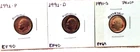 1991-P EXTRA FINE / 1991-D EXTRA FINE / 1991-S PROOF ROOSEVELT DIMES