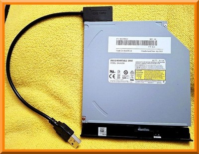 DVD Laufwerk Brenner Lite-On PLDS DVD-RW DA8A6SH | & neuer externer USB-Adapter!