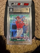 Scott Kingery 2017 Bowman Chrome Green Shimmer /99 BGS 10! 