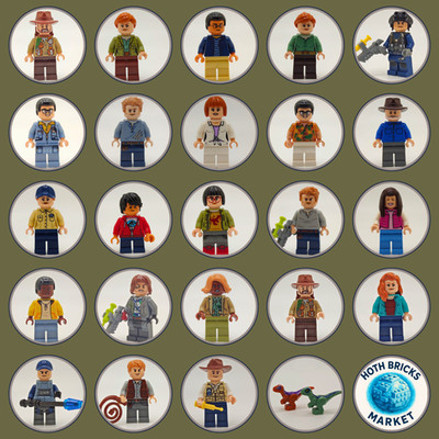 LEGO  Jurassic Park / World - Minifiguren zur Auswahl