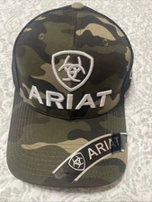 ARIAT Men's Blue Shield LogoBaseball Cap