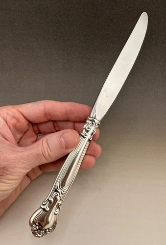 Chantilly Gorham Silver Place Sized Knife  P   9-1/4" Long in mint condition
