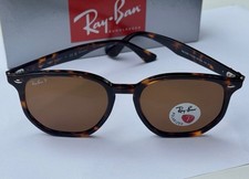 NEW Ray-Ban RB4306 710/83 Polished Light Havana/ Polarized Brown Sunglasses 54mm