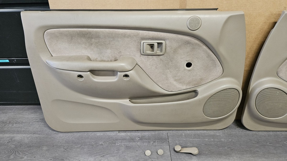 2001-2004 Toyota Tacoma Front RH & LH Door Panel Set Pair Manual