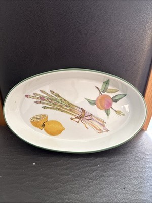 ROYAL WORCESTER 'EVESHAM Vale OVALER BRÄTER BACKFORM 10 1/2'' SEHR GUTER ZUSTAND