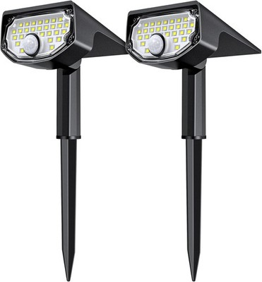 Solar Motion Sensor Outdoor Lights 30 Leds Spot Lights With Motion Detector Ip68
