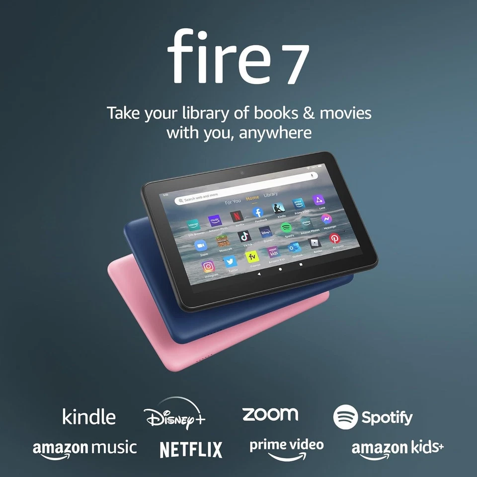 Fire 7 Kids tablet - 12th Gen | 7" display | 32 GB | Black | Newest Gen - Image 4 of 4