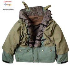 20AW JAPANESE-STYLE HIRATA NYLON JACKET PATCHWORK HOODED CAPITAL COAT JACKET