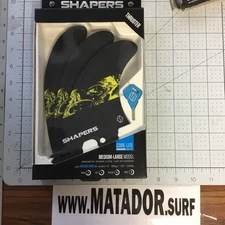 New Medium Large Thruster Shapers Fcs 2 Surfboard Fins Surf Surfing