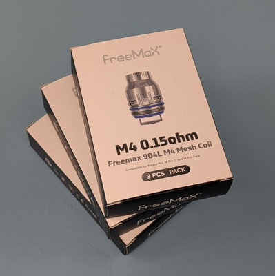 #ad 9x FreeMax 904L M4 0.15ohm Mesh Coil Compatible Maxus Pro M Pro 2 M Pro Tanks $89.99