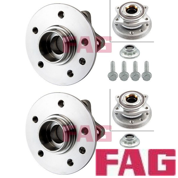 2X Radlagersatz Fag 713611100 2 Radlager Satz Links Rechts Hinterachse-image