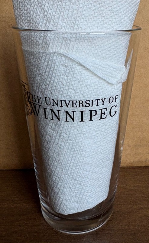 University of Winnipeg Beer - Beverage Glass - Canada