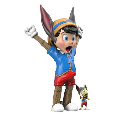 A Wood Awakening Donkey BFF Edition Vinyl Figure by Juce Gace x Mighty Jaxx