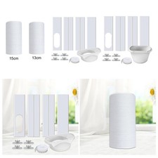 Air Conditioner Window Kit with Coupler Adjustable Window Seal for AC Unit