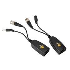 1 Pair BNC To POE Adapter Balun Connector Twisted Pair Transmitter Accessories