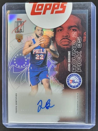2025 Topps Signature Johni Broome Base (RAW)