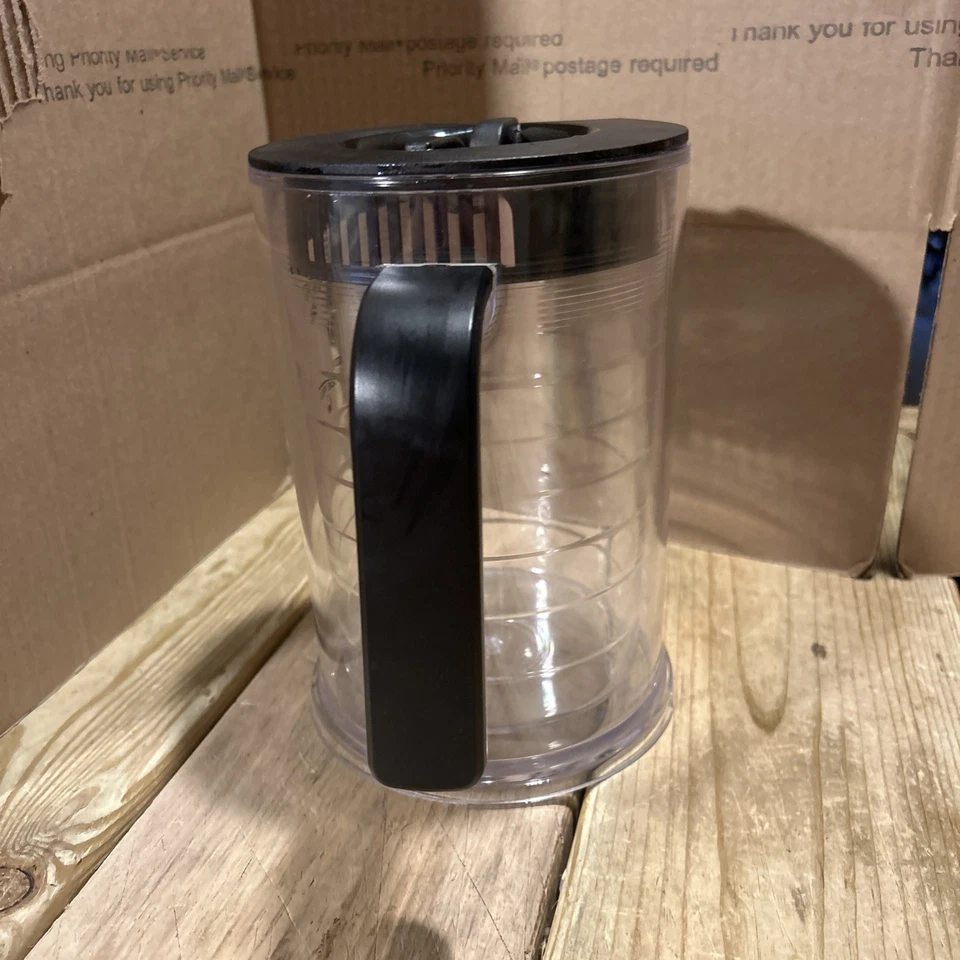 Jarra de hielo Ninja CFICE50W 50 oz con tapa cafetera CF097 CF080 Foto 3 de 4