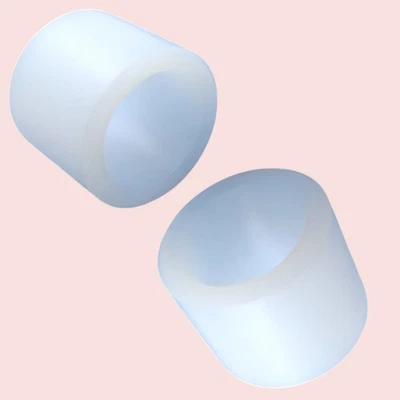 CAPNEW 25x30x30 Nylon Acetal Standoff Spacer Unthreaded Bush Tube ID-25mmOD-30mmL-30mm