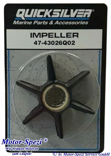 Quicksilver Impeller für 2- und 4-Takt Außenborder, original 47-43026Q02