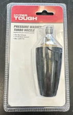 Hyper Tough TURBO PRESSURE WASHER NOZZLE 1/4" Quick Connect Max 3600 PSI Spray