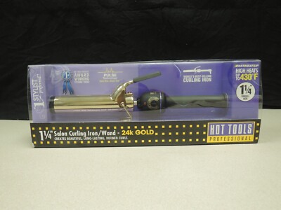 HOT TOOLS Pro Artist Professional 24K Gold Curling, 1-1/2 inch