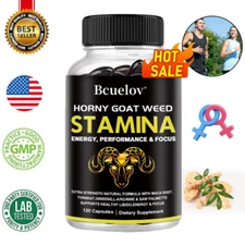 Horny Goat Weed - Energy & Stamina, Muscle Gain, Improve Performance
