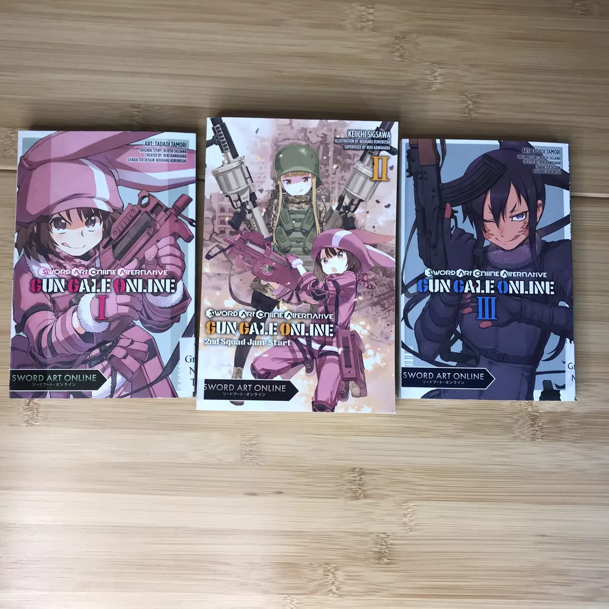 Sword Art Online Alternative Gun Gale 1-10 Light Novel English New 10