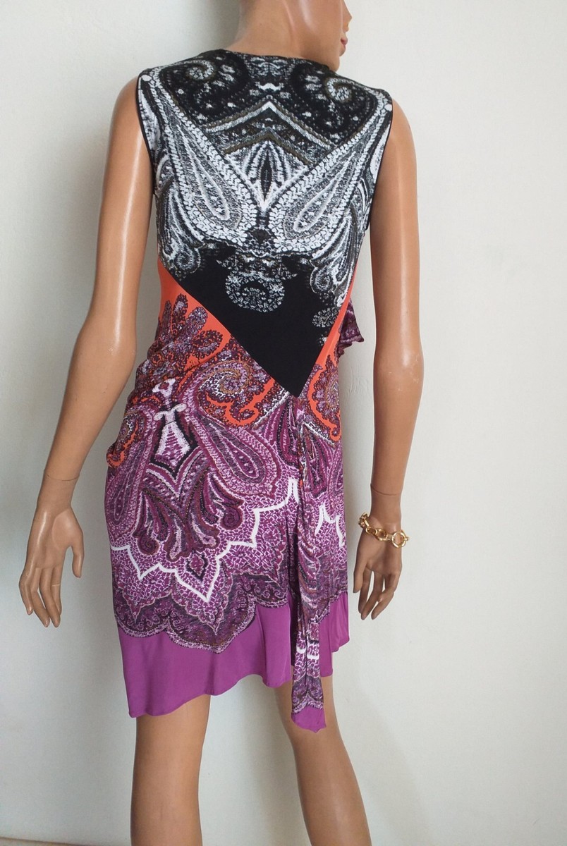 Robe De Soirée Roberto Cavalli - Taille EU 38 / US 2 - Fuchsia - Neuf Avec étiquettes