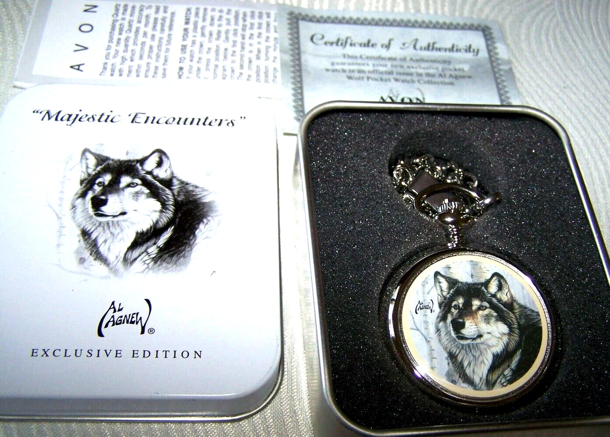 Majestic encounters wolf pocket best sale watch