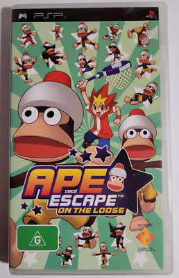 Ape Escape On The Loose (Sony PSP) PAL Version - Complete - Tested - Region Free
