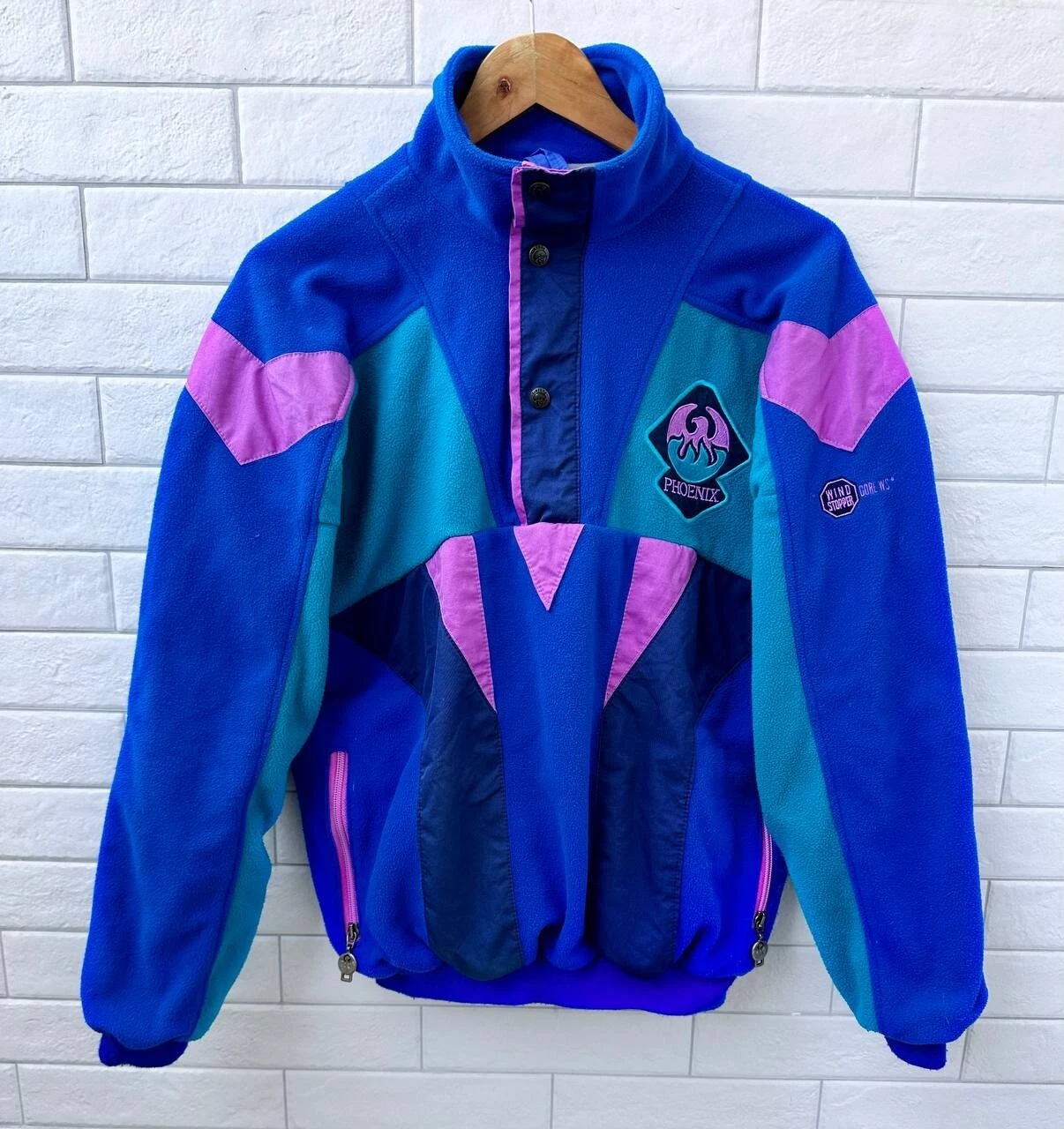 Vintage Pheonix Gore Windstopper Blue Jacket Size M