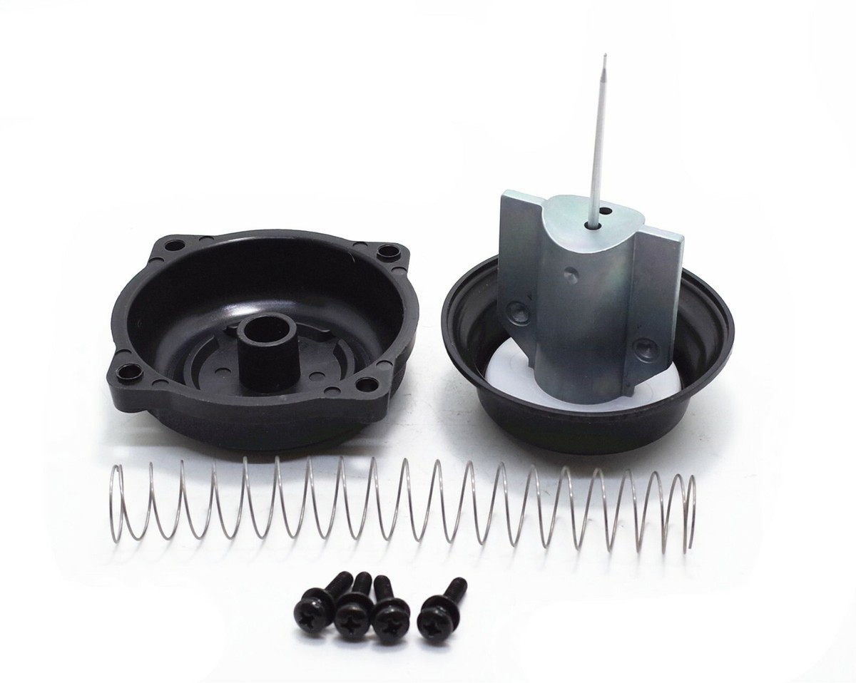 Carburetor Throttle Slide Diaphragm Valve & Cover For Kawasaki