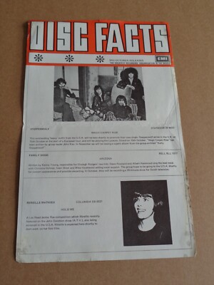 Steppenwolf/Mireille Mathieu 1968 (October 3) EMI Records UK New Release Sheet