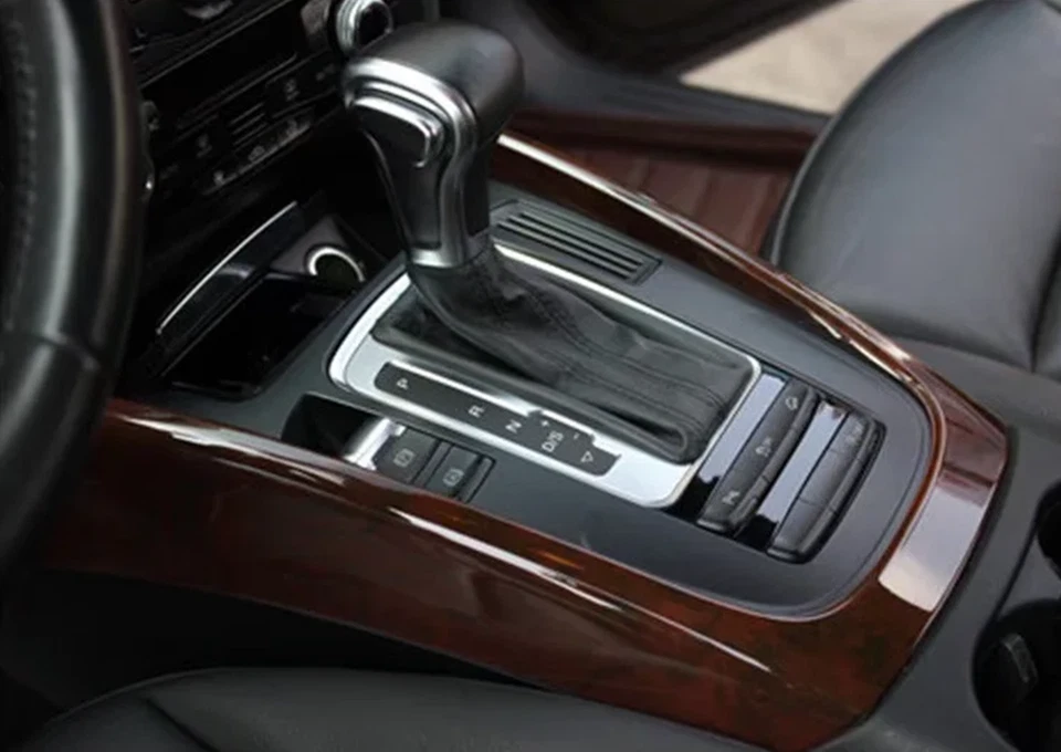 Kit de cubierta interior de coche de grano de madera de ágata de 6 piezas para Audi Q5 2010-2018 Foto 2 de 4