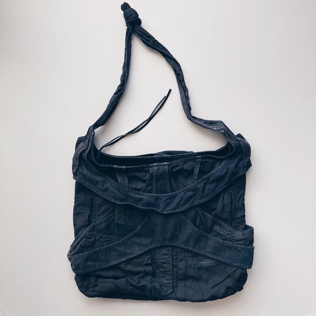 2002SS balenciaga corduroy cargo bag