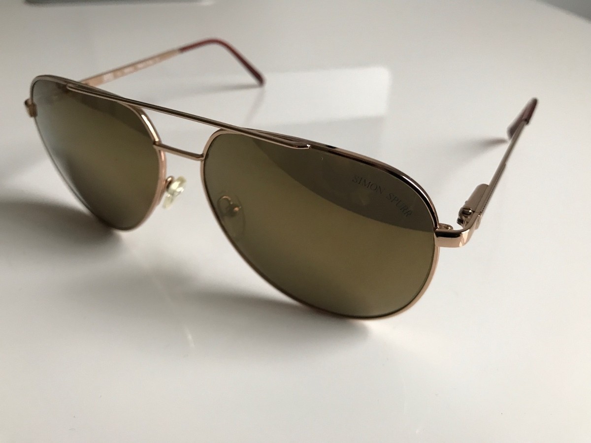 Simon Spurr Black Sunglass Simon Spurr Carlyle Sunglasses - Brown Sunglasses  main image 4