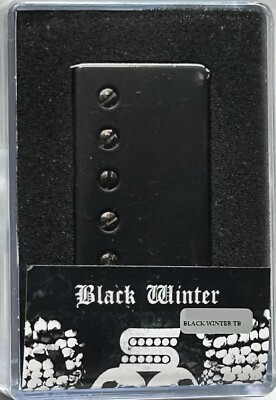 Seymour Duncan Black Winter Trembucker Bridge Pickup - Matte Black Metal Cover