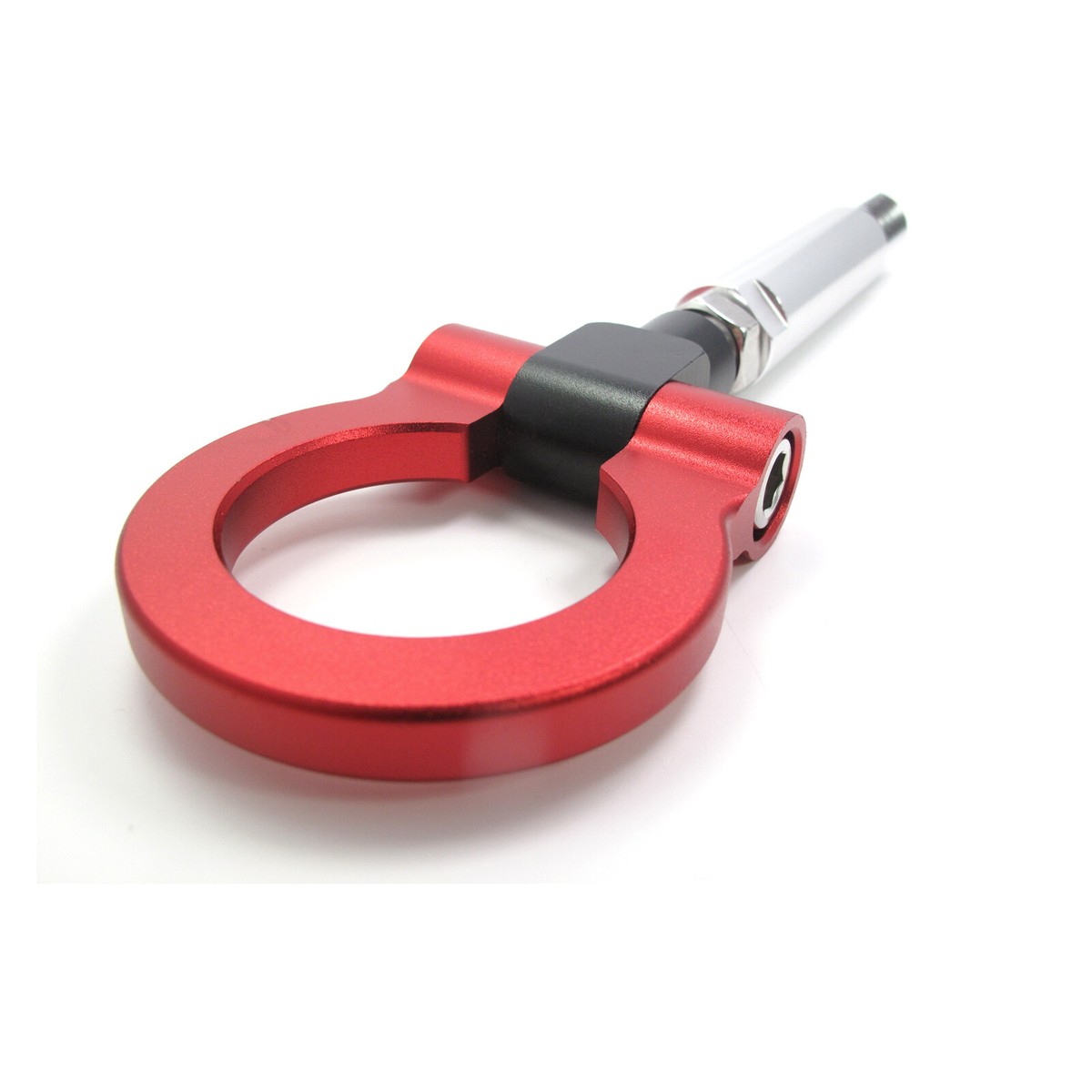 ●Hooka Red Hyper Tough Screw-in Vinyl Coated Garage Square Screw Hook