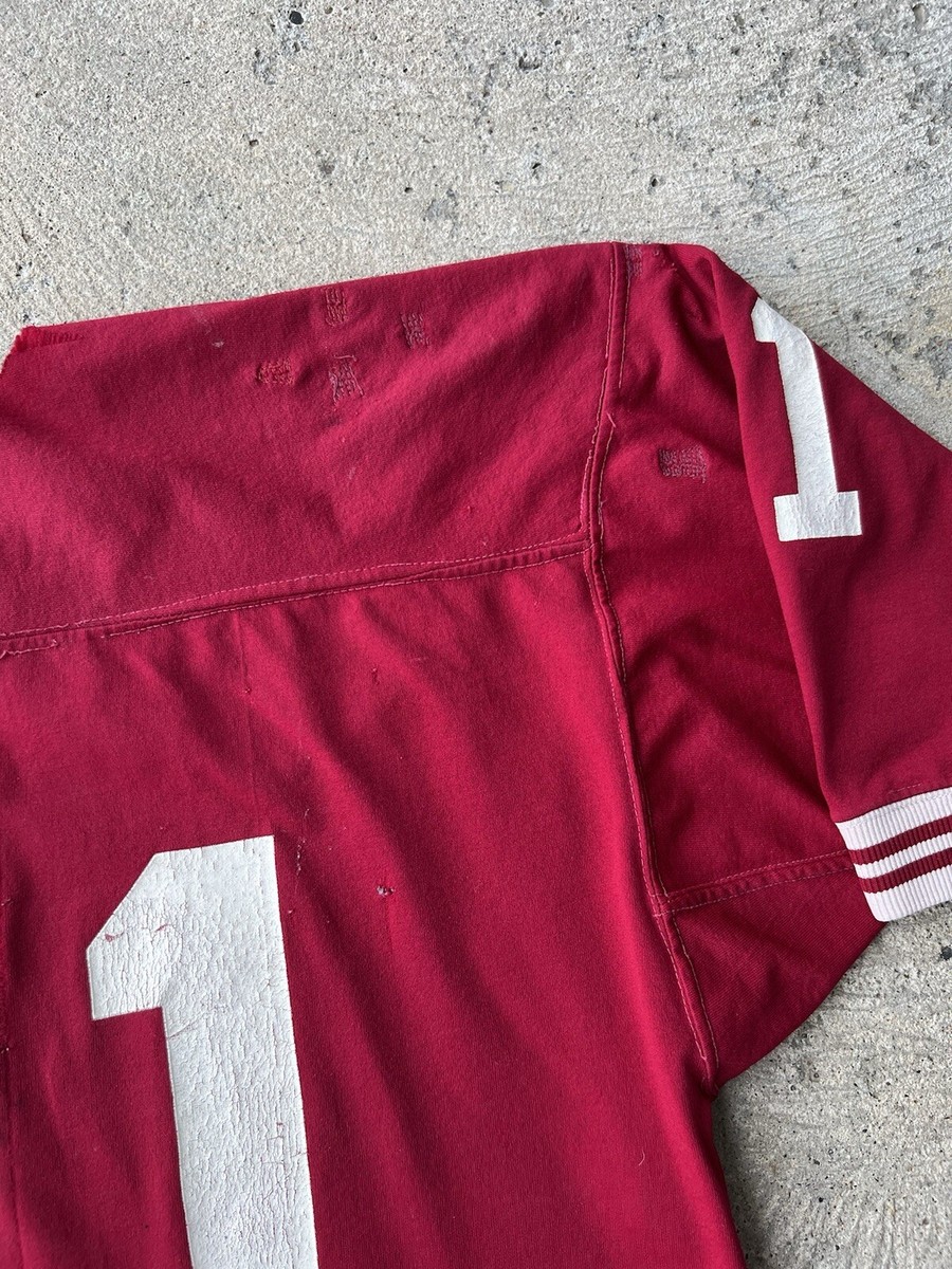 50s Russell football shirt ΣΠ Vtg 50s 60s Athletic Jersey Shirt Russell Southern Football USA