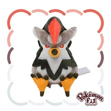 Pokemon Center Fit Plush Doll - 398 Staraptor 6in Normal Starling Bird Sinnoh JP