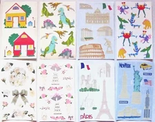 Mrs Grossman Three Sheets Vintage 4x6" Stickers *Your Choice* (lot # E) 