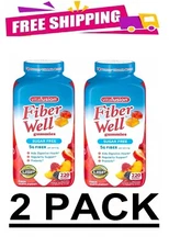 2 PACK - Vitafusion Fiber Well Gummies (220 ct.) {Total 440 Gummies} FAST SHIP