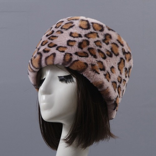 Russian Lady Faux Fur Cossack Hat Cap Headband Ear Warmer Thermal Thick Ushanka - Picture 17 of 25