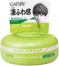 Made in JAPAN Mandom Gatsby Moving rubber Air Rise Hair Wax 80g