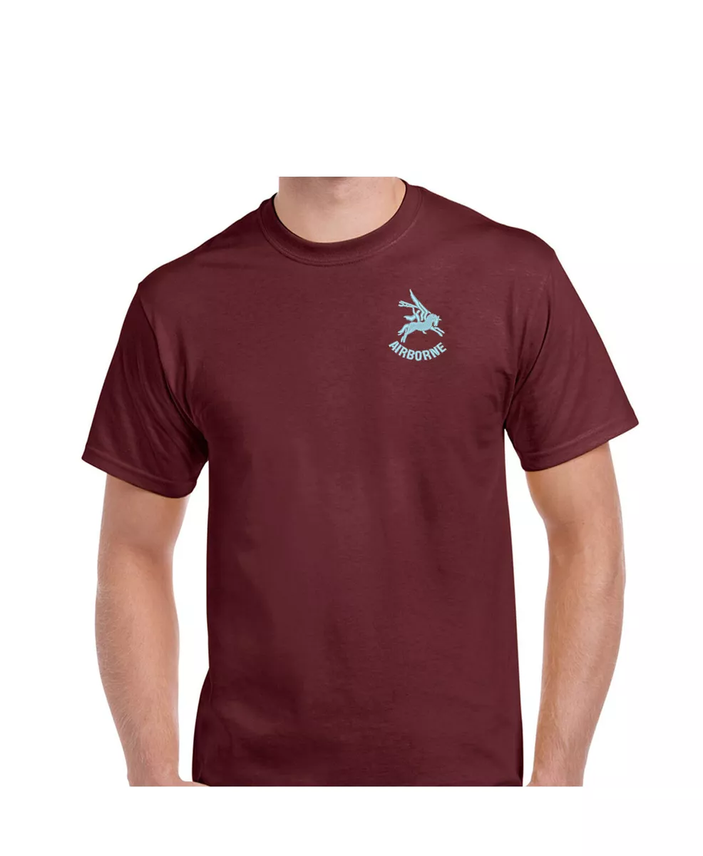 EMBROIDERED Logo TSHIRT SWEATER HOODIE AIRBORNE PEGASUS PARACHUTE