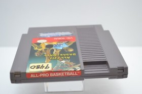 All-Pro Basketball (Nintendo NES, 1989) Authentic Cleaned Tested Working