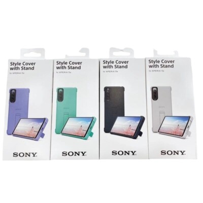 Genuine Style Cover Case with Stand For SONY Xperia 10 V -XQZ-CBDC