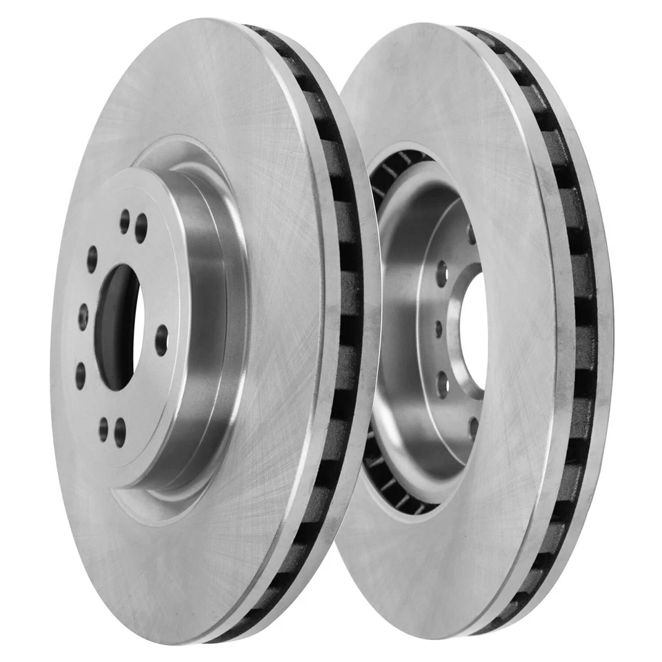 13.78" Front Disc Brake Rotors for Mercedes-Benz GLE300D GLE350 GLE350D GLE400 - Image 3 of 4